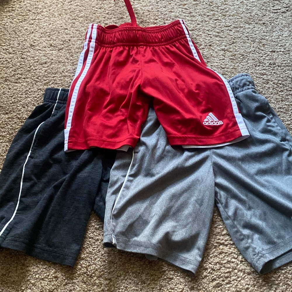 Active shorts. 2 pair jumping Beans. 1 pair Adidas.